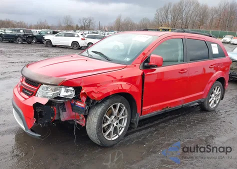 2013 Dodge Journey R/T Rallye from USA, damaged, VIN 3C4PDDEG7DT658116